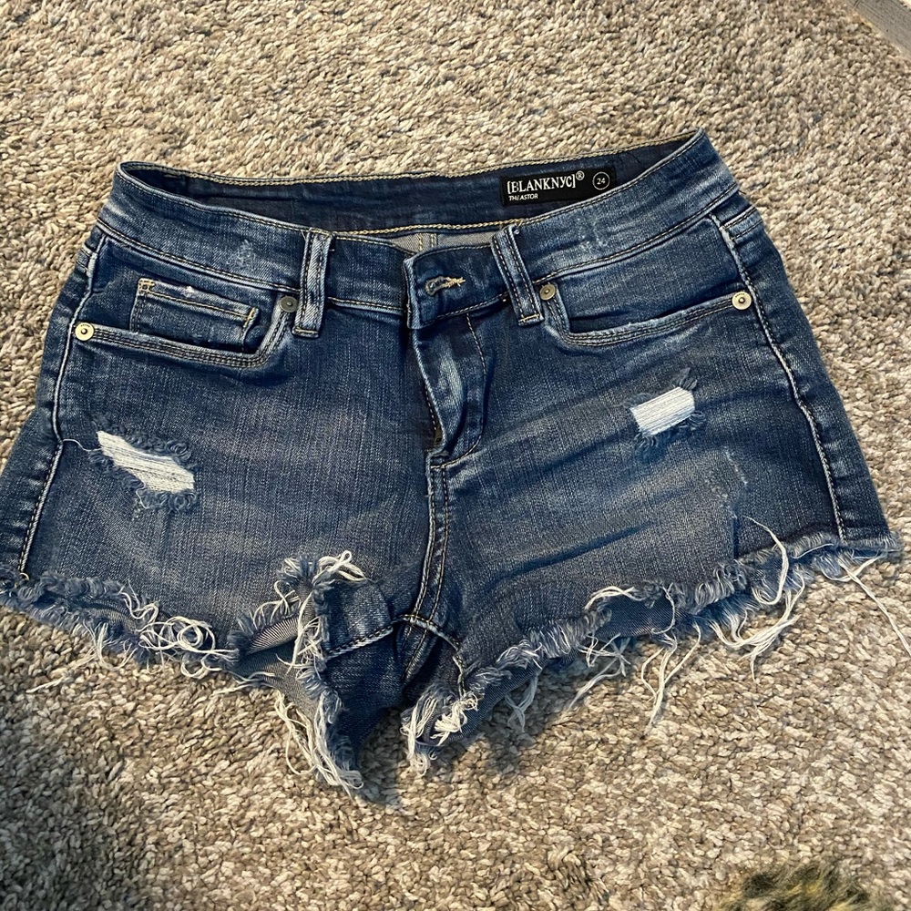Blank nyc Astor Jean short